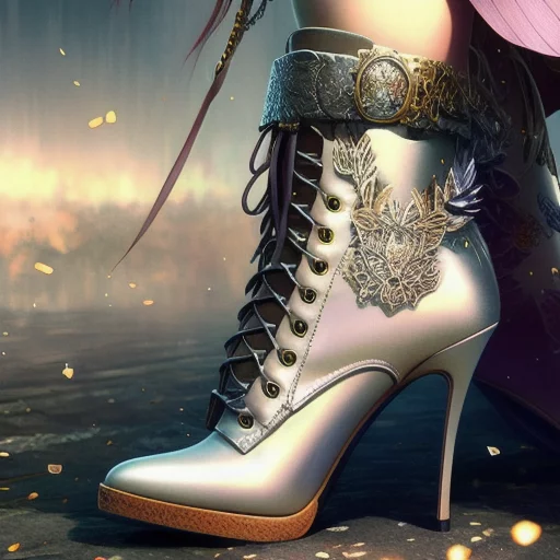 1167657561-cleated high heel boots, close up, (extremely detailed 8k wallpaper), high quality, masterpiece, award-winning art, art by Yoshi.webp
